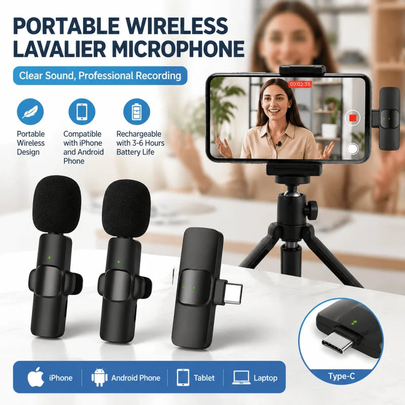 Wireless Lavalier Microphone
